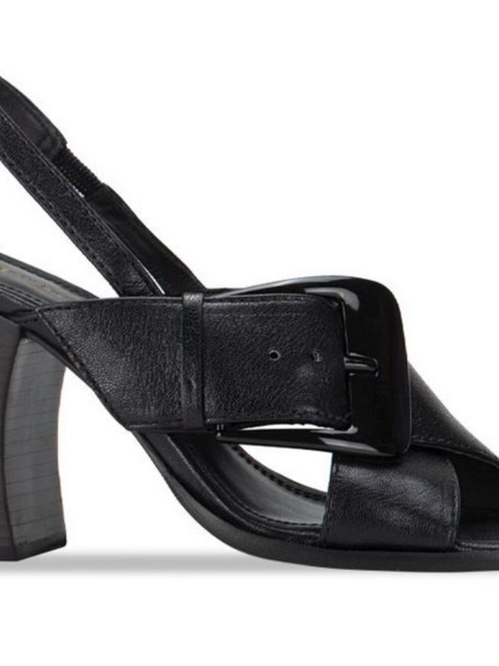 Brand NEW tory burch sz 6.5 banana heel 80mm fellini milled sandals 141652